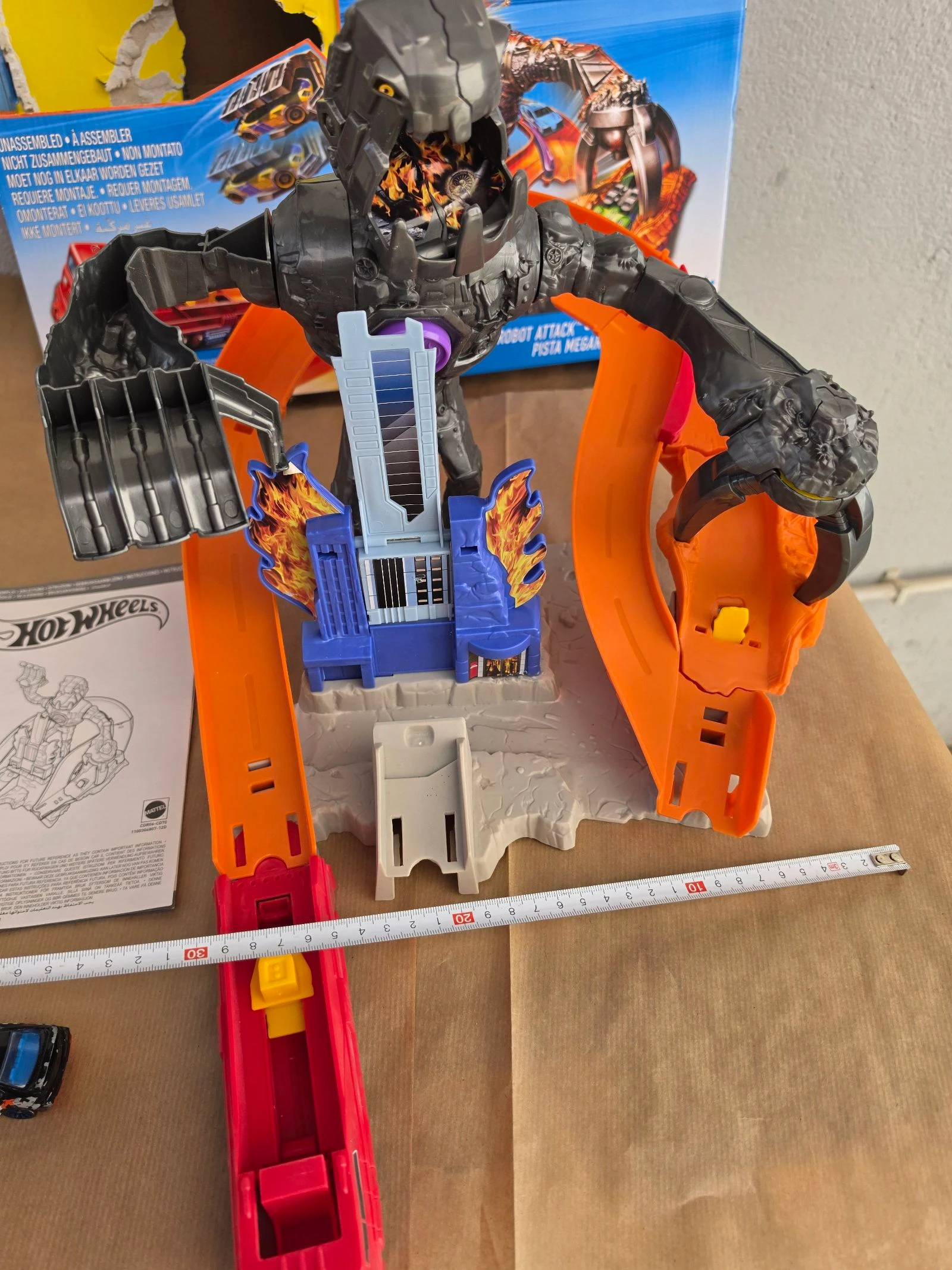 Pista Hot Wheels Nitobot Attack (Megarobot Destructor) – photo 3